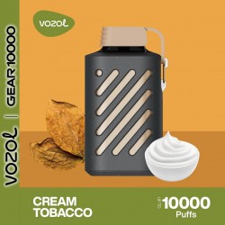 Vozol Gear 10000 PuffBar Cream Tobacco 