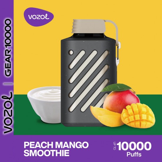 Vozol Gear 10000 PuffBar Mango Peach Smoothie
